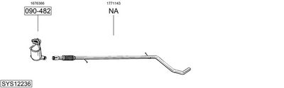 Изпускателна система BOSAL SYS12236