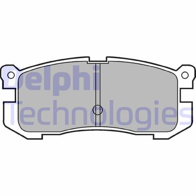 Комплект тормозных колодок, дисковый тормоз DELPHI LP624 для FORD USA PROBE