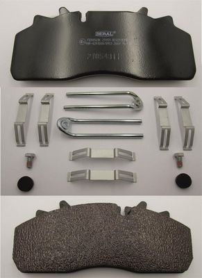 Remblokken set Achter/Voor WABCO PAN 19-1