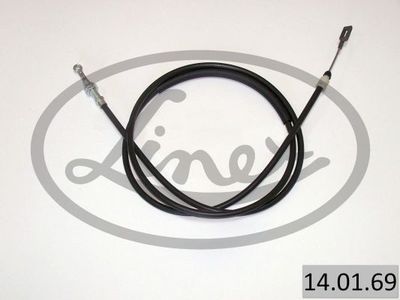 Тросик, cтояночный тормоз LINEX 14.01.69 для PEUGEOT J5