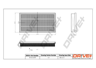 Filtr powietrza DR!VE+ DP1110.10.0787