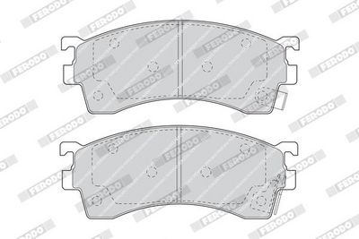 BREMSBELAGSATZ SCHEIBENBREMSE FERODO FDB950 1