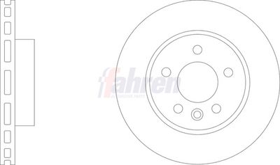 Fahren Brake Disc FBD7005