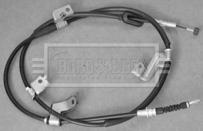 Cable Pull, parking brake Borg & Beck BKB3736