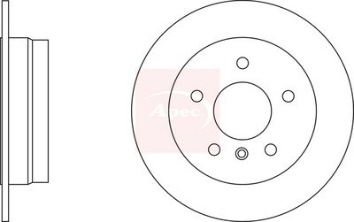 APEC Brake Disc DSK2241