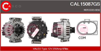 CASCO Dynamo / Alternator Genuine (CAL15087GS)