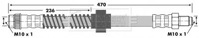 Brake Hose Borg & Beck BBH6639