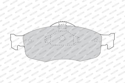 BREMSBELAGSATZ SCHEIBENBREMSE