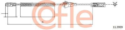 COFLE 92.11.5959 Трос ручного тормоза  для CHEVROLET ASTRA (Шевроле Астра)