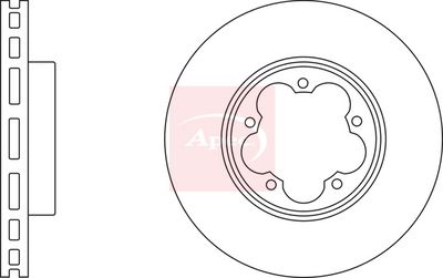 APEC Brake Disc DSK2975