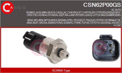 Tlakový vypínač, klimatizace CASCO CSN62P00GS