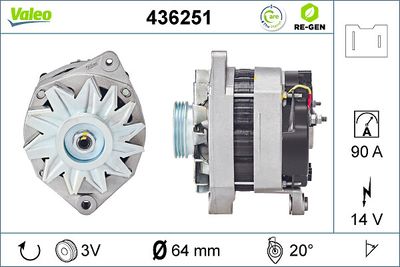 Alternator VALEO 436251