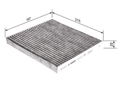 Filter, cabin air 1 987 432 392