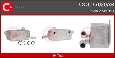 RADIATOR ULEI ULEI MOTOR CASCO COC77020AS