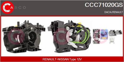 Vinutá pružina, airbag CASCO CCC71020GS