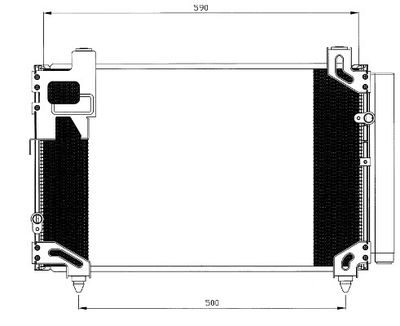 Condensor, airconditioning