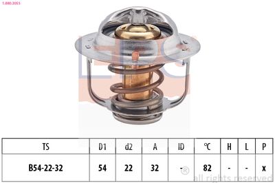 Termostat, środek chłodzący EPS 1.880.305S