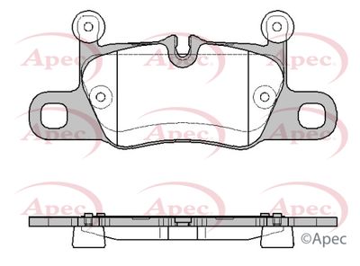 Brake Pad Set APEC PAD2481