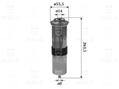 AKRON-MALÒ 1520082 Топливный фильтр  для BMW X4 (Бмв X4)