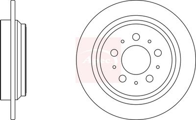 APEC Brake Disc DSK2084
