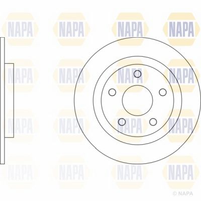Brake Disc NAPA NBD5325