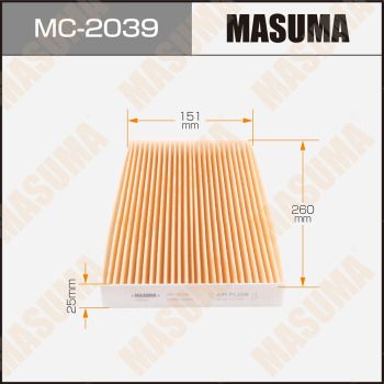 MASUMA MC-2039 Фильтр салона  для NISSAN LEAF (Ниссан Леаф)
