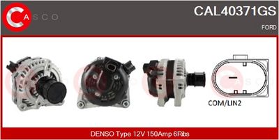 GENERATOR / ALTERNATOR CASCO CAL40371GS