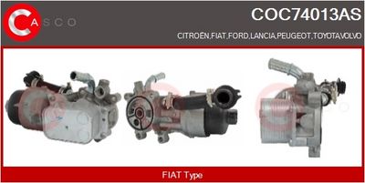 RADIATOR ULEI ULEI MOTOR CASCO COC74013AS