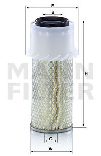 Luftfilter MANN-FILTER C 1188 X