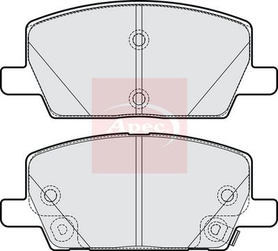 APEC Brake Pad Set, disc brake PAD2242