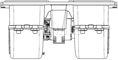 Kupéfläkt MAHLE AB 175 000P