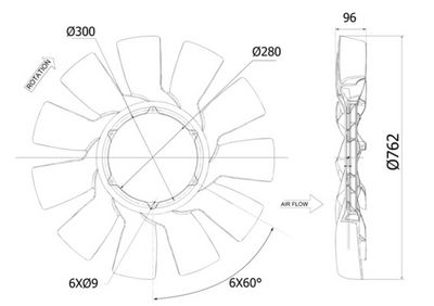 MAHLE Lüfterrad, Motorkühlung