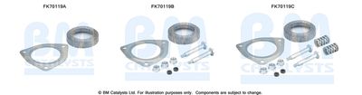 Монтажен комплект, изпускателна тръба BM Catalysts FK70119