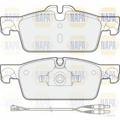 Brake Pad Set NAPA PBP7271