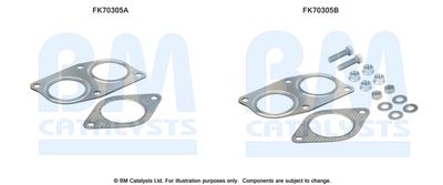 Монтажен комплект, изпускателна тръба BM Catalysts FK70305