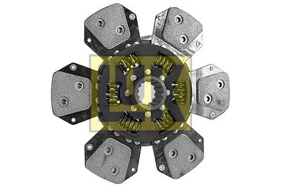 Koppelingsplaat/plaat keramiek (280mm aantal peddels: 6)