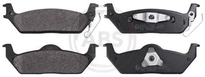 Zestaw klocków hamulcowych, hamulce tarczowe A.B.S. 38448