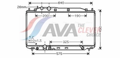 Radiateur AVA QUALITY COOLING HD2192