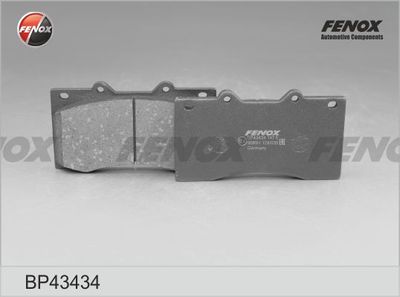 FENOX BP43434 Тормозные колодки и сигнализаторы для NISSAN PATROL VI (Y62) 5.6 FENOX BP43434 Тормозные колодки и сигнализаторы для NISSAN PATROL VI (Y62) 5.6