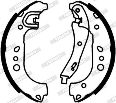 SET SABOTI FRANA FERODO FSB4329 1