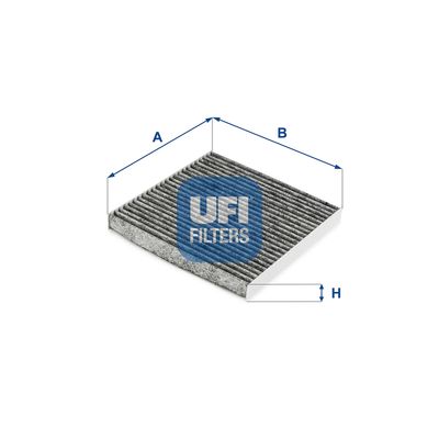 UFI 54.286.00 Фильтр салона  для MITSUBISHI i (Митсубиши И)