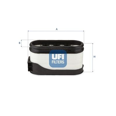 Luchtfilter 319,5x123x184,5