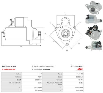 STARTER AS-PL S6706S 4
