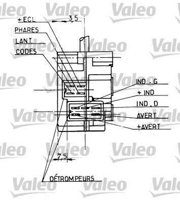 COMUTATOR COLOANA DIRECTIE VALEO 251206 1