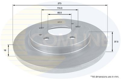 Brzdový kotouč COMLINE ADC0611