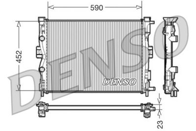 DENSO Kühler, Motorkühlung
