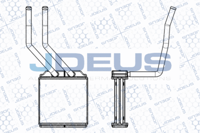 JDEUS M-2121170 Радиатор печки  для FORD TRANSIT (Форд Трансит)
