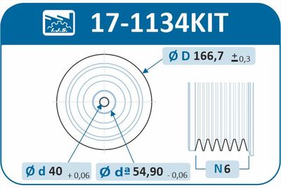 SET FULIE ARBORE COTIT IJS GROUP 171134KIT 1
