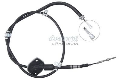 Тросик, cтояночный тормоз ASHUKI by Palidium ASH3-1468 для KIA CARNIVAL