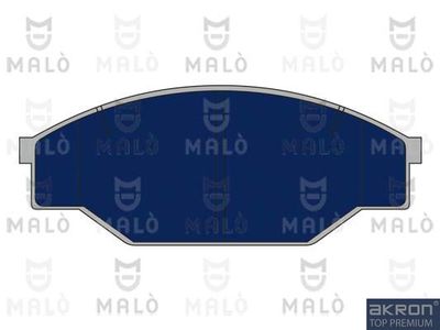 Комплект тормозных колодок, дисковый тормоз AKRON-MALÒ 1050856 для VW TARO
